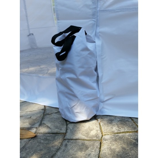 GAZEBO 3x6 M Estensibile Tela OXFORD PVC IMPERMEABILE - FIERE FESTE SAGRE MANIFESTAZIONI